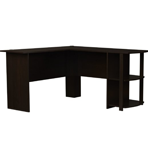Ameriwood Home Dakota L-Shaped Desk with Bookshelves (Espresso), Only $69.98, free shipping