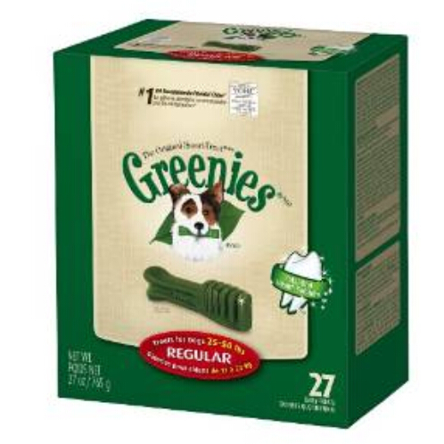 家有萌宠的看过来！金盒特价！Amazon.com现有Greenies品牌狗零食促销，低至4折