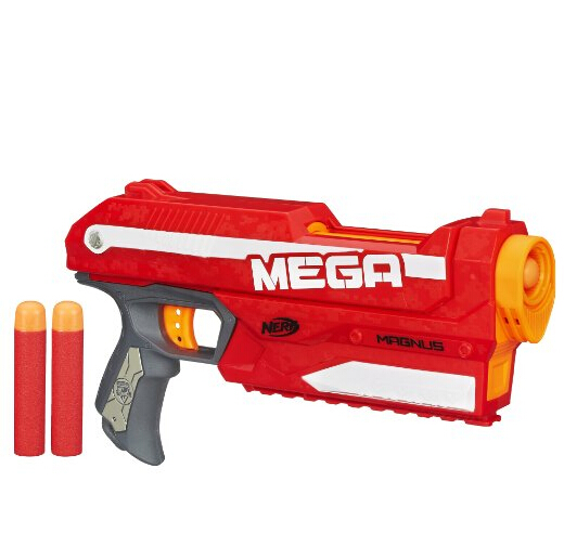 男孩最爱！Nerf N-Strike Elite Mega Magnus软弹枪玩具, 原价$14.99，现价$7.00 ！