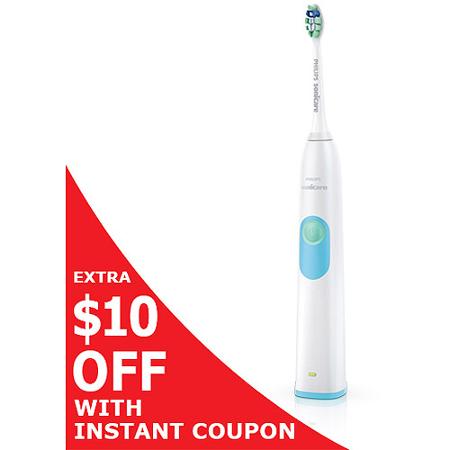 Philips Sonicare Plaque Control Toothbrush (Instant Coupon Applied),only $29.95 