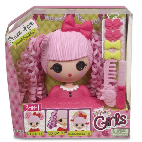 Lalaloopsy Girls Doll Styling Head Jewel Sparkles,$6.20 & FREE Shipping on orders over $49