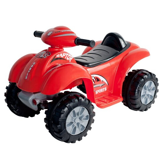 Lil' Rider 红色四轮电动车，原价$119.99，现价$54.99 免运费！