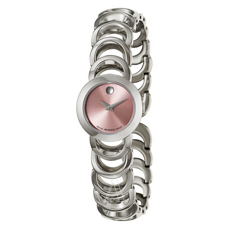 MOVADO摩凡陀RONDIRO月熊系列0606418女款時裝腕錶，$285