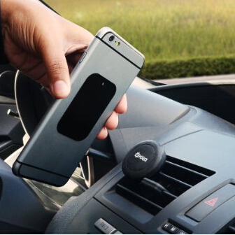 Okra Universal Magnetic Vent Car Mount for Smartphones / GPS , only $8 after using coupon code