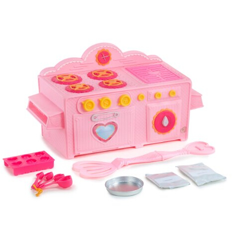 史低价！Lalaloopsy 二合一粉红烤箱套装玩具，可以真烤！原价$59.99，现仅$27.99！ 