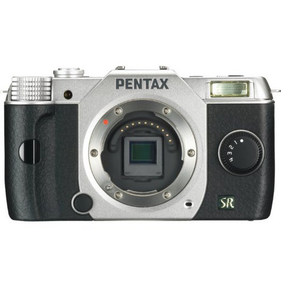 Pentax Q7 12.4MP Compact System Camera with 3-Inch LCD - Body Only (Silver (OLD MODEL),$208.18 & FREE Shipping
