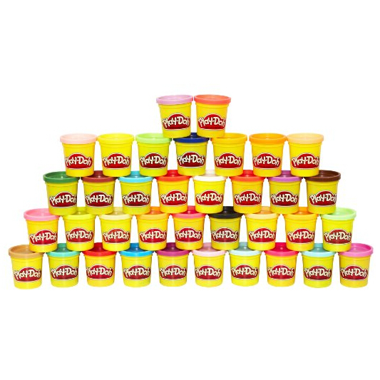 仅限今日！Play Doh 橡皮泥大包装 (36罐)，原价$24.99，现仅售$14.99