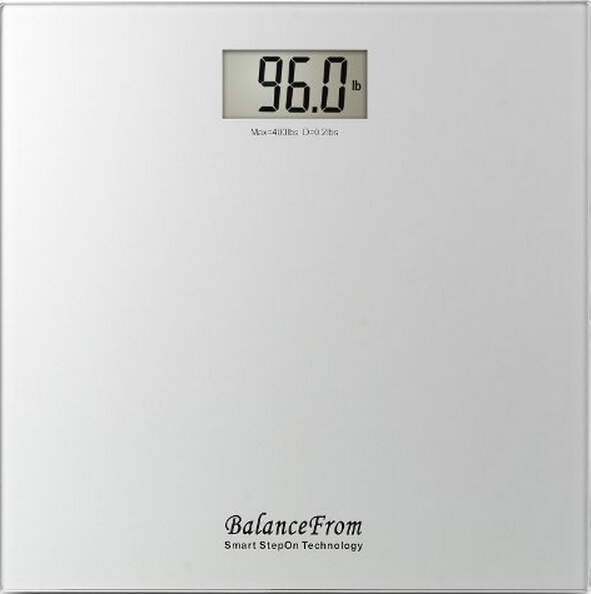 史低！BalanceFrom BFHA-PM400SV高精度超薄数码体重秤，原价$49.95，用折扣码后仅$14.95