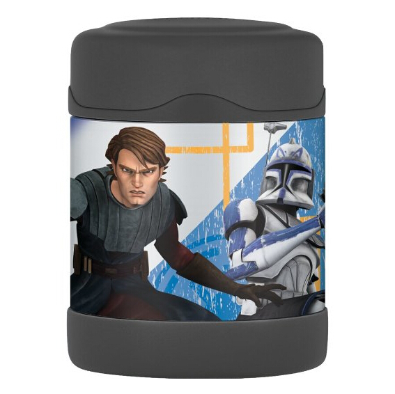 Thermos膳魔师Funtainer10盎司不锈钢食品保温罐，Anakin Skywalker图案，现仅$9.99！
