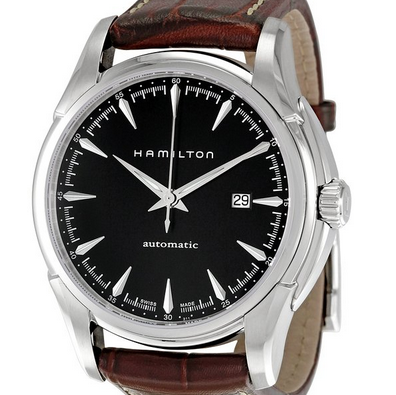 Hamilton Men's H32715531 Jazzmaster Viewmatic Black Dial Watch $535.00 (33%off)