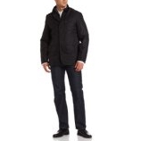 Perry Ellis Men's Dobby Tech Button Front Jacket $35 FREE Shipping