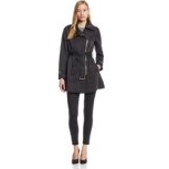 Kenneth Cole New York Women's Asymmetrical Front-Zip Belted Trench Coat $39.81 FREE Shipping