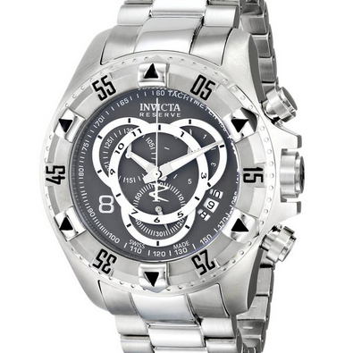 Invicta Men's 5524 Reserve Collection Chronograph Touring Edition Stainless Steel Watch  $204.99 (84%off) 