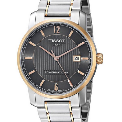Tissot Men's T0874075506700 T-Classic Analog Display Swiss Automatic Silver Watch $576.28(39%off)  & FREE Shipping 