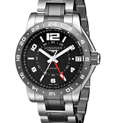 降：Longines 浪琴男士L36694567 海軍上將系列瑞士自動腕錶  原價$3,600.00  現特價只要$1,695.00(53%off) 包郵