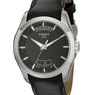 Tissot天梭男士T0354071605101 T-Trend男士机械腕表，原价$675.00，现仅售$403.66，免运费