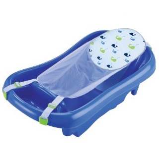 The First Years Infant To Toddler Tub with Sling, Blue, only $15.29
