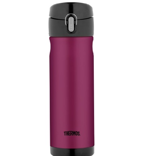 Thermos Stainless Steel Commuter Bottle, 16-Ounce, Raspberry,only $19.95