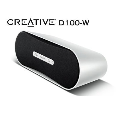 Creative D100 Wireless Bluetooth Speaker (Limited Edition White), only $31.00