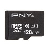 史低價！PNY High Performance 128GB microSDHC Class 10 UHS-1高速存儲卡$32.31