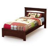 South Shore Sweet Morning Twin Bed, Royal Cherry $161 FREE Shipping