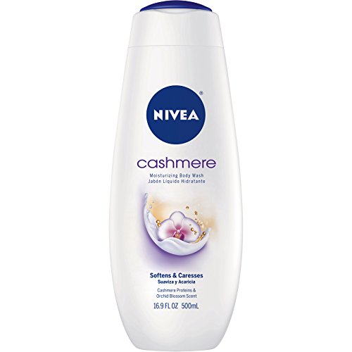 NIVEA Cashmere Body Wash, Orchid Blossom, 16.9 Ounce (Pack of 3)，only $8.33, free shipping after clipping coupon and using SS