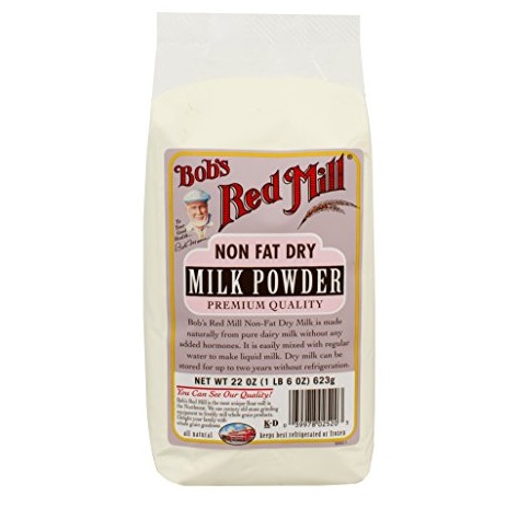 史低价！Bob's Red Mill 脱脂奶粉，不含脂肪，22oz，现仅售$7.19