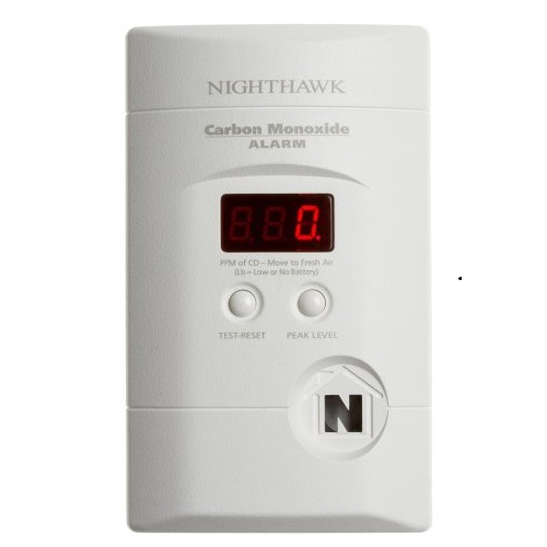 Kidde 900-0076-01 KN-COPP-3 Nighthawk Plug in Carbon Monoxide Detector Alarm, only $17.97