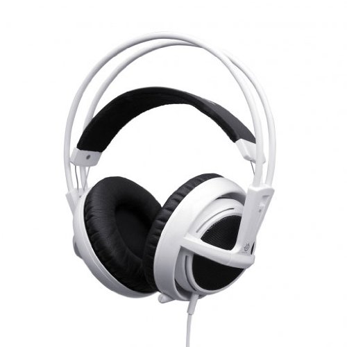 SteelSeries Siberia v2 Full-Size Gaming Headset (White)， only$44.99, free shipping