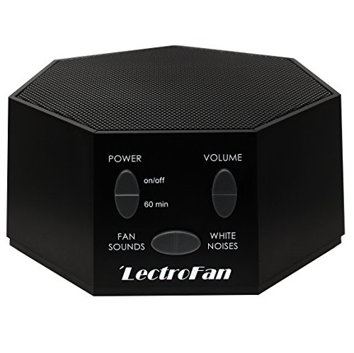 Adaptive Sound Technologies LectroFan High Fidelity White Noise Sound Machine with 20 Unique Non-Looping Fan and White Noise Sounds and Sleep Timer, only $31.99, free shipping