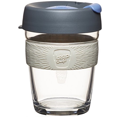 KeepCup 12-Ounce Brew Glass Reusable Coffee Cup, Medium, Magic,only $21.67
