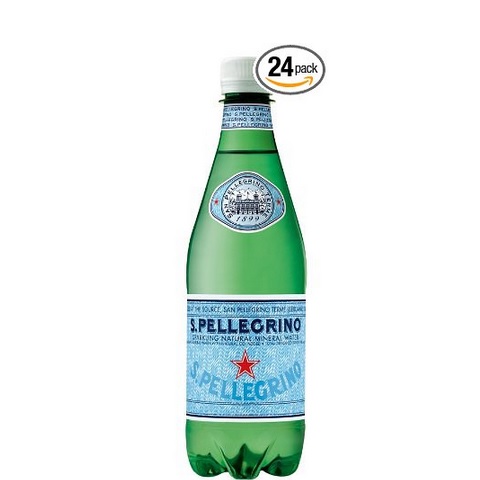 San Pellegrino Sparkling Natural Mineral Water, 16.9-ounce plastic bottles (Pack of 24),only $13.50 after clipping coupon