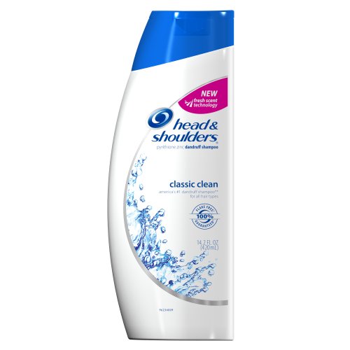 Head & Shoulders Classic Clean Dandruff Shampoo 14.2Fl Oz (Pack of 2) (packaging may vary), only $5.48