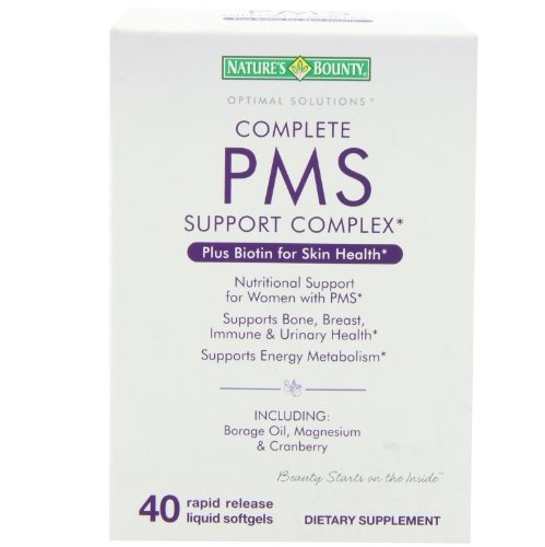 Nature's Bounty自然之寶 PMS Support 女性經前綜合症舒緩膠囊，原價$15.99，現點擊coupon后僅售$8.25，免運費