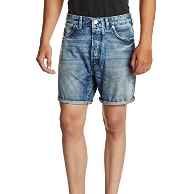 French Connection 男士牛仔短褲，原價$98.00，現僅售$27.90