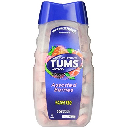 Tums Ex, Assorted Berries, 200 Count, only $7.39 