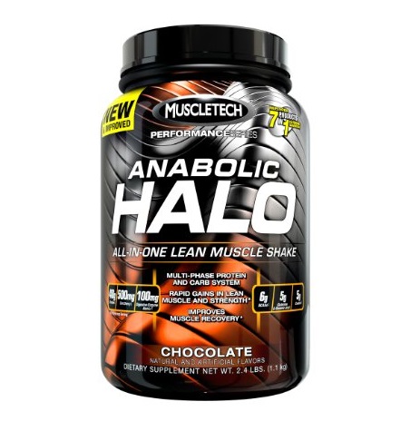 Muscletech Anabolic Halo All In One Lean Muscle Shake, Chocolate, 2.4 Pound, only $38.28, free shipping after using Subscribeand Save service