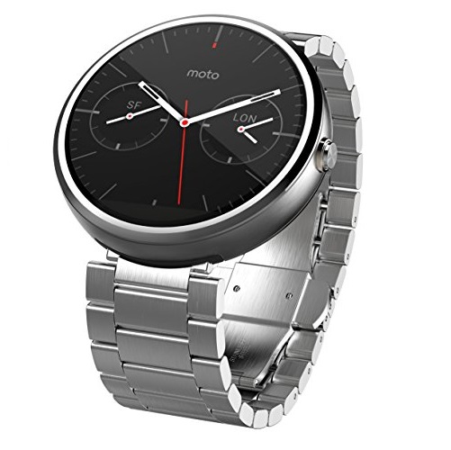 Motorola Moto 360 - Light Metal, 23mm, Smart Watch, only $132.33, free shipping