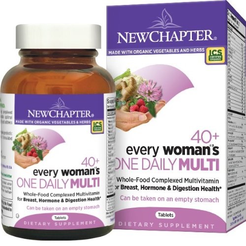 New Chapter 新章 40岁以上女性 每日一片综合有机营养片，96片，原价$89.95，现点击coupon后仅售$38.47，免运费。 男士款同价！