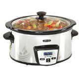 BELLA 13973 Programmable Slow Cooker, 5-Quart, Polished，$19.99 & FREE Shipping on orders over $49