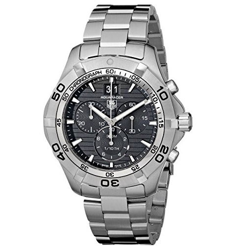 TAG Heuer Men's CAF101E.BA0821 Aquaracer Black Dial Watch,only $1,295.00, free shipping