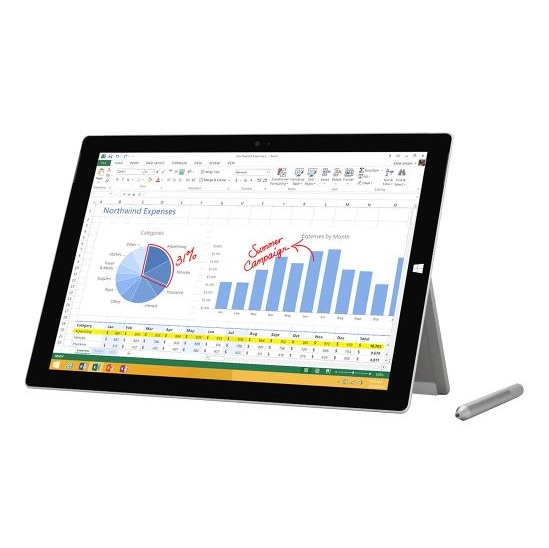 Bestbuy：Microsoft – Surface Pro 3平板电脑，i7/8GB/128GB，原价$1,299.99，现仅售$1,099.99，免运费。如有学生折扣仅售$949.00