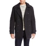 Marc New York by Andrew Marc Men's Hayes Herringbone Double-Breasted Pea Coat $124.98 FREE Shipping
