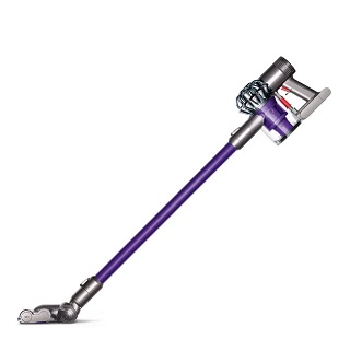 Dyson - DC59 Animal Bagless Cordless Stick Vacuum - Nickel/Red/Purple, only $319.99, free shipping