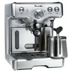Breville 800ESXL 15-Bar Triple-Priming Die-Cast Espresso Machine $204.19