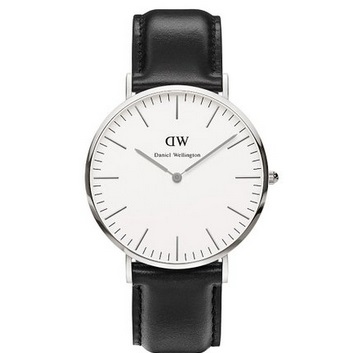 Daniel Wellington 男士0206DW Sheffield時尚石英腕錶，原價$229.00，現僅售$73.98，免運費