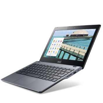 史低價！Acer宏碁C720-3404 11.6寸Chromebook（英特爾酷睿i3,4GB），原價$379.99，現僅$279.99免運費