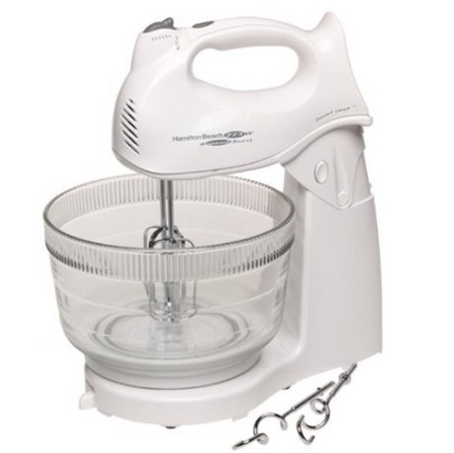 Hamilton Beach 64695 Power Deluxe Hand/Stand Mixer，$17.48  & FREE Shipping on orders over $49