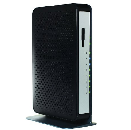 NETGEAR N450 WiFi DOCSIS 3.0 Cable Modem Router (N450-100NAS) $55.99 & FREE Shipping