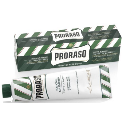 Proraso Shaving Cream, Eucalyptus & Menthol, 150 ml, New Formulation，$6.49 & FREE Shipping